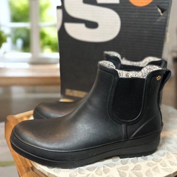 Bogs Amanda Plush II Insulated Chelsea Waterproof Boots Women’s 10 Winter Boot - Picture 6 of 11